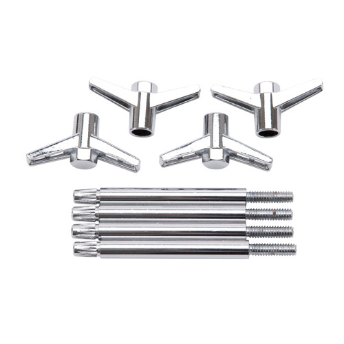 Edelbrock ede4400 Edelbrock 2Pc Wing Bolts- 2 7/8-Inch