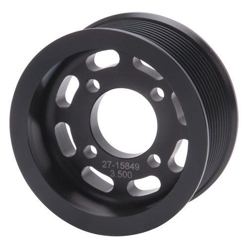 Edelbrock ede15849 Edelbrock Pulley Supercharger Enforcer 10 Rib 3 5In Black