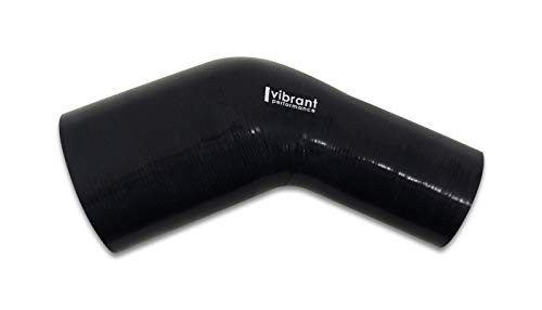 VIBRANT 19761 SILICONE TRANSITION HOSE  45 DEG  4