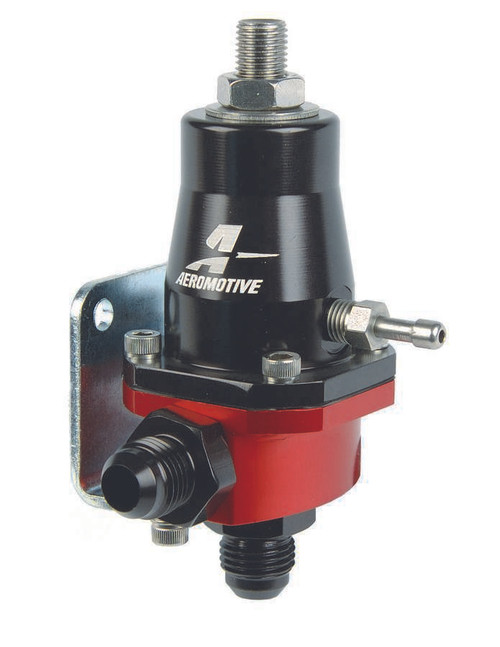 Aeromotive aer13105 Aeromotive Compact Billet Adjustable EFI Regulator - (1) AN-6 Male Inlet and Return