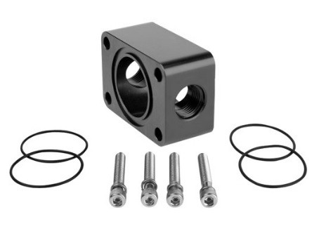 Aeromotive Spur Gear Pump Distribution Block - 2x AN-06