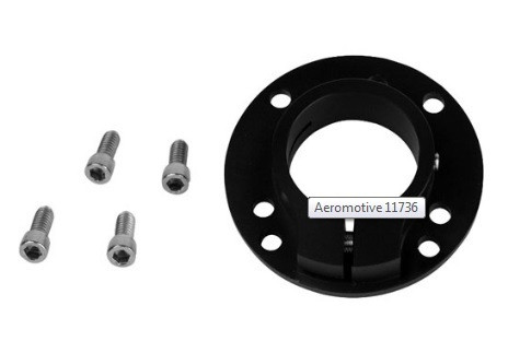 Aeromotive Spur Gear Mounting Adapter (3 or 4 Bolt Flange)