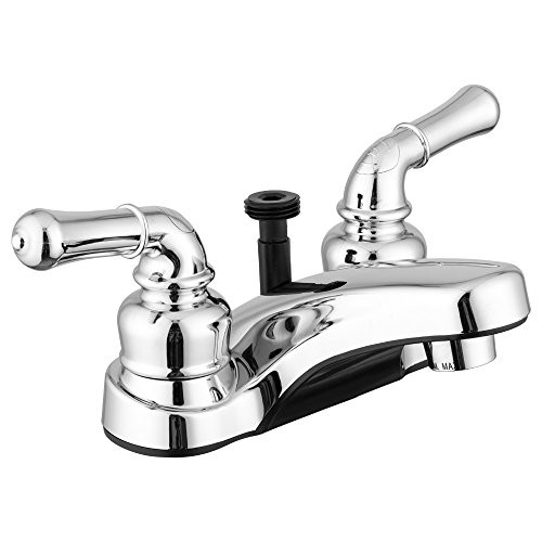DURA FAUCET DFPL720CCP CLASSICAL RV LAVATORY FAUCET W/ DIV
