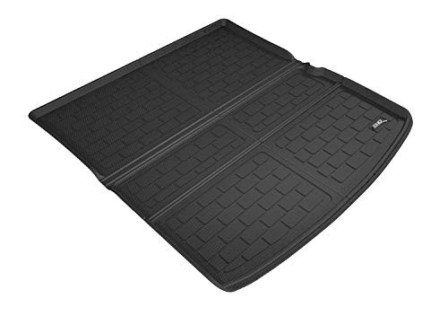 3D MATS/U-AC M0211309 3D MAXpider All-Weather Protection Cargo Liner for GMC Acadia 2017-2021 Custom Fit Car Trunk Mat (Black) Behind 2nd Row Stowable