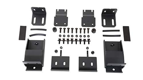 BODY ARMOR JK6121 Roof Rack Mount 150 lbs. Capacity Textured Powder Coat Roof Rack Mount