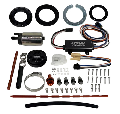 DeatschWerks Universal In-Tank Pump Mount w/ DW440 Brushless 415lph Fuel Pump & Controller