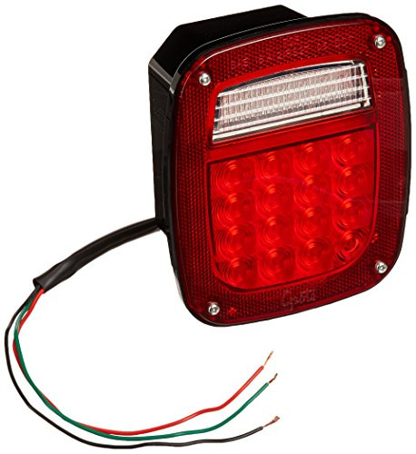 GROTE PERLUX G50925 STT LAMP  RED  3-STUD  HI