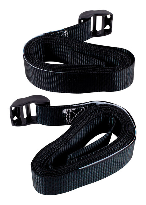 8FT X 1IN LASHING STRAP 30 LBS. WLL 2 PACK SPACE SAVER