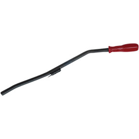 LISLE LIS-40030 Tool is 18 long with a molded handle for comfort.  The tool has a black oxide finish.