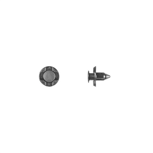 Disco Automotive Hardware 9540PK Push-Type Retainer, 13 mm L Stem x 5/16 in Hole, Nylon, Black