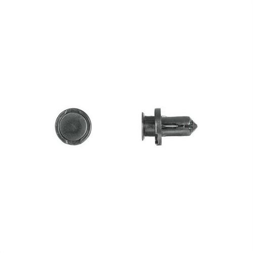 Disco Automotive Hardware 9294PK Push-Type Retainer, 15 mm L Stem x 25/64 in Hole, Nylon, Black