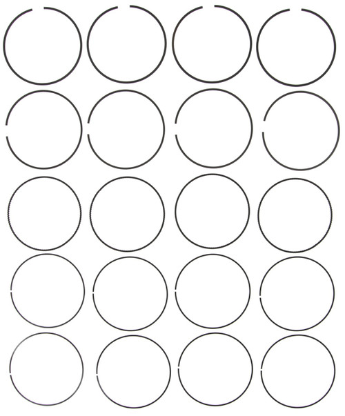 Clevite Engine Parts CLE42299CP RING SET PLAIN