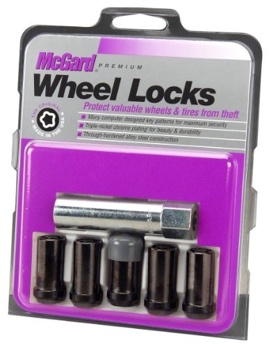 MCGARD 25540BK TUNR WHL SET 1/2 NUT CONE