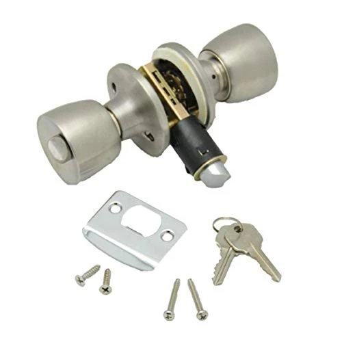 AP PRODUCTS 013220SS ENTRANCEKNOBLOCKSET-