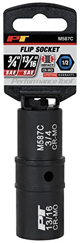 PERFORM TOOL M587C SOCKET 2-IN-1 FLIP