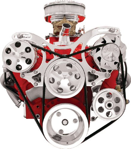 BILLET SPEC V3220 VTRAC PULLEY SYS SB CHEVY W/P/S & A