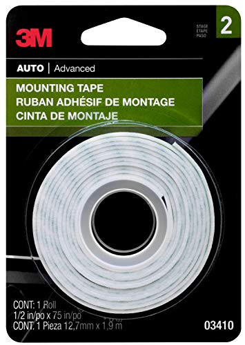 3M 03410 MOUNTING TAPE 1/2X75