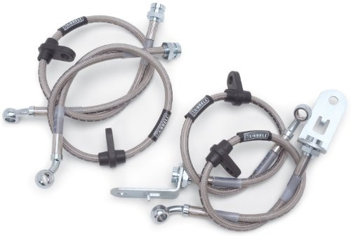 RUSSELL/EDEL 672450 Brake Line: 2000-2003 Chevrolet Tahoe 1/2 ton and Suburban, 2000-2003 GMC Yukon and Yukon Denali; 2 and 4 wheel drive; Street Legal brake line; front disc rear disc