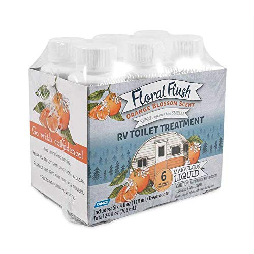 CAMCO 41481 FLORAL FLUSH  ORANGE BLOSSOM  SINGL