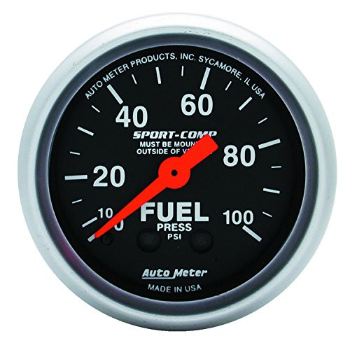 AUTO METER 3312 SPRTCMP FUEL PRESS2-1/16