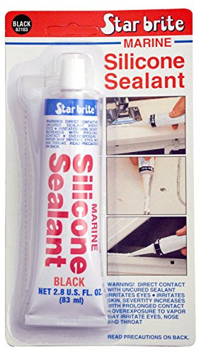 STAR BRITE 082103 SILICONE SEALANT 2.8OZ BLK - CA