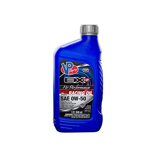 VP FUEL 2758 VP EX HP SAE 0W50 HI PERF RACE OIL