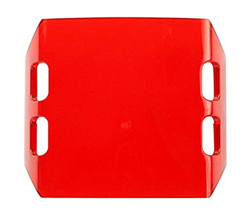 GROTE PERLUX BZ702 LENS BRT ZN RED PLASTIC FOR BZ501-5