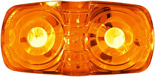 PETERSON MFG V38A LED M/C PC RECT DBL BULLS-EYE 4X2