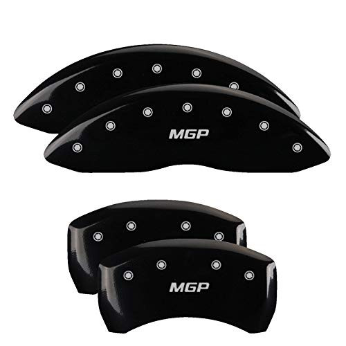 MGP CALIPER 21197SMGPB SET OF 4 CALIPER COVERS  ENGRAVED F