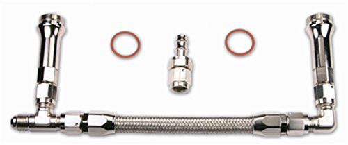QUICK FUEL 346000SS SS FUEL LINE #6AN SILVER