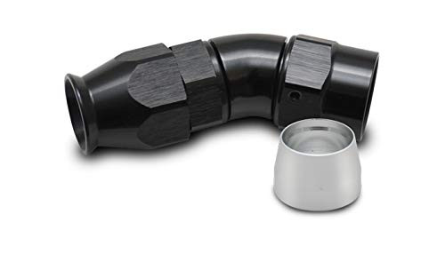 VIBRANT 28312 ALUMINUM 30 DEG ONE PIECE HOSE END