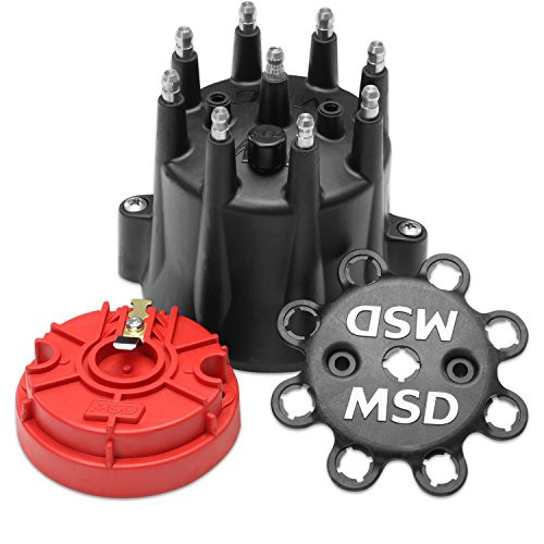 MSD CO. 84336 BLK. DIST. CAP/ ROTOR KIT CHEVY V8