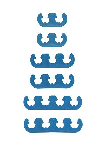 MR GASKET 9877 WIRE SEPARATOR KIT BLU