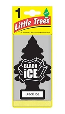 CAR FRESHNER U1P10155 BLACK ICE 1 PACK LITTLE T