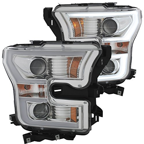 ANZO 111348 HL F150 CHROME/CLEAR15-16