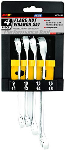 PERFORM TOOL W30431 FLARE NUT WRENCH SET