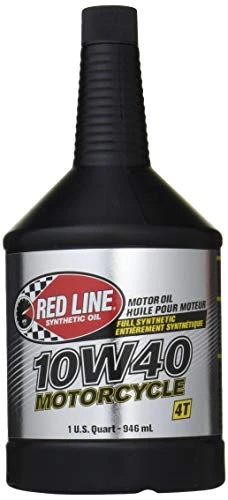 RED LINE 42404 10W40 MOTORCYCLE OIL 1QT