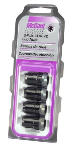 MCGARD 65357BK LUG NUT PK/4 12X1.5 BLACK