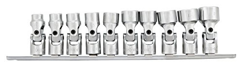 PERFORM TOOL W38981 10PC 3/8 DR. MET FLEX SK