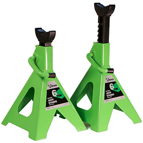 AFF AMERICAN FORGE VK55060 6 Ton Ratcheting Style JackStand Set