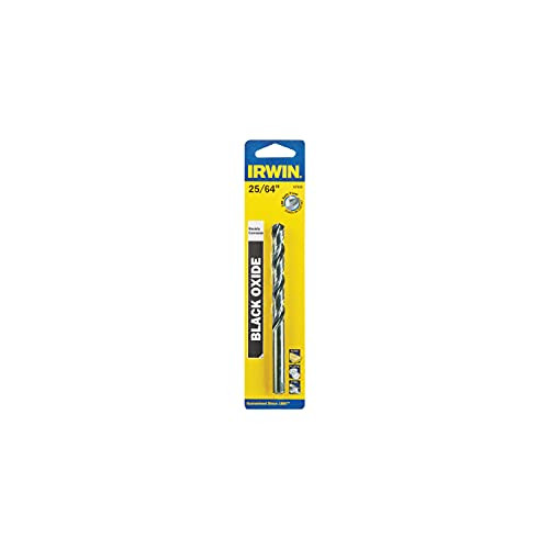 IRWIN INDUSTRIAL TOOL CO HA67525 25/64 Black Oxide 135 DegreeDrill Bit Carded