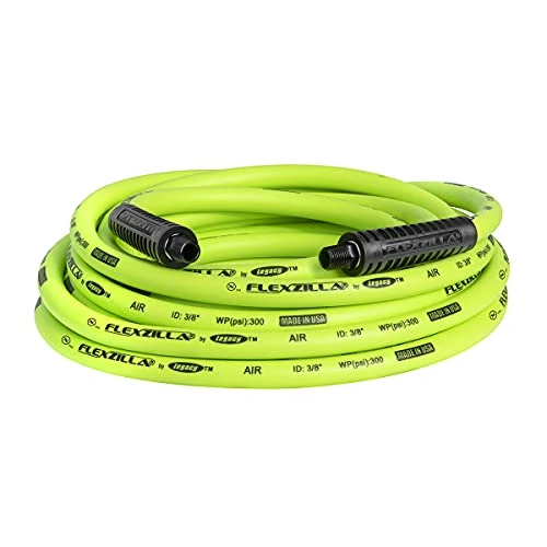 LEGACY MANUFACTURING CO MTHFZ3825YW2 Flexzilla 3/8 x 25 yellowair hose with 1/4 MNPT