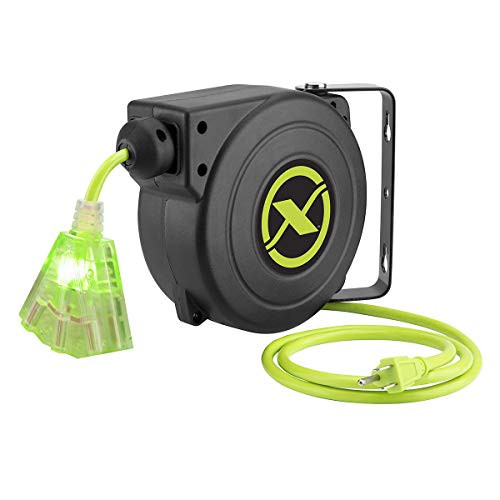 LEGACY MANUFACTURING CO MTFZ8160253 25 16/3 Flexzilla? ProRetractable Extension CordReel