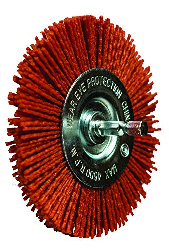 CENTURY DRILL & TOOL CY77441 4 Radial Coarse Nylon WheelHex Shank