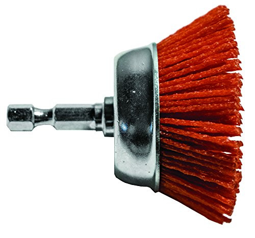 CENTURY DRILL & TOOL CY77221 2 Coarse Nylon Cup Brush HexShank