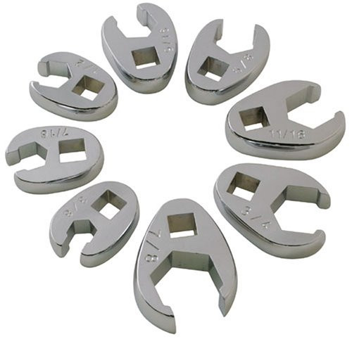 SUNEX  TOOL SU9708 SAE Flarenut Style CrowfootWrench Set