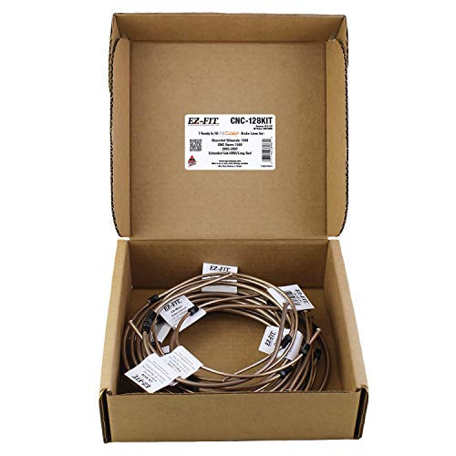 AGS COMPANY SOLUTIONS LLC AKCNC-128KIT Silverado 1500 Sierra 15002005-2007 Ext/4WD/Long EZBrake Line Kit