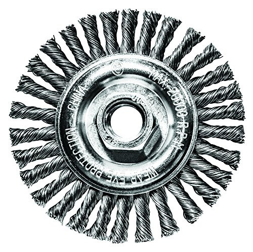 CENTURY DRILL & TOOL CY76041 4 String Bead Brush 5/8-11Arbor