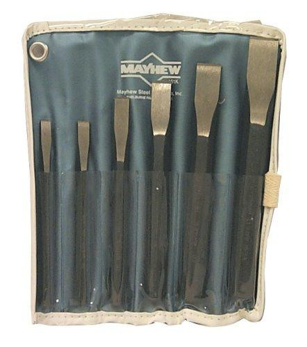Mayhew MAY60560 Pro 60560 Cold Chisel Kit, 6-Piece