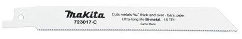 Makita MAK723062-A5 723062-A5 4" 14 TPI Bi-Metal Reciprocating Saw Blade - 5 Pack